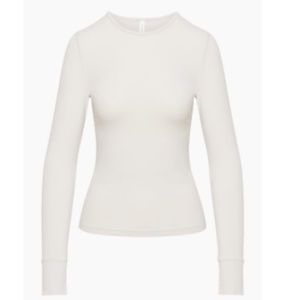 white / cream long sleeve t-shirt